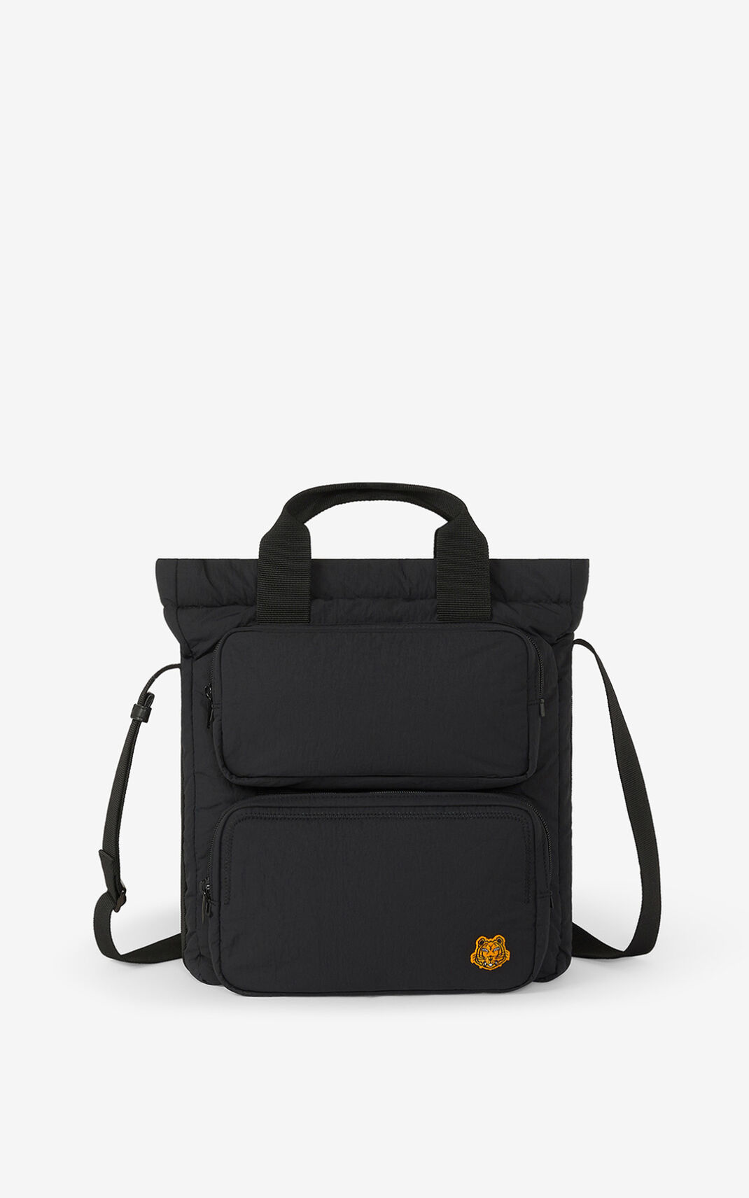 Sac À Main Kenzo Homme Tiger Crest Noir TLVFM-3615